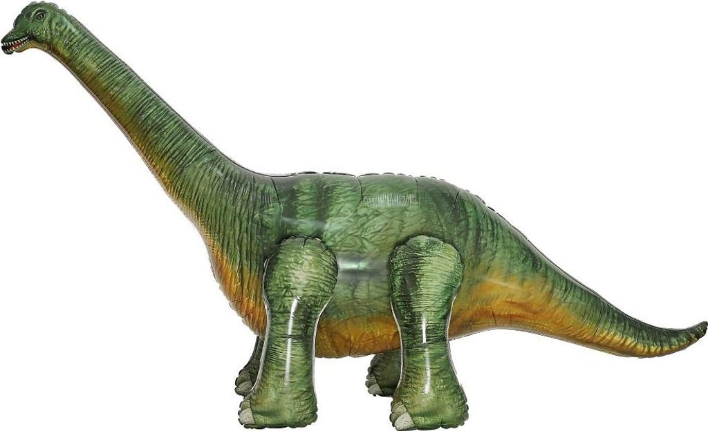 Balon foliowy Dino Brachiozaur, z pompką XXL Gigant Zdjęcie produktu 
