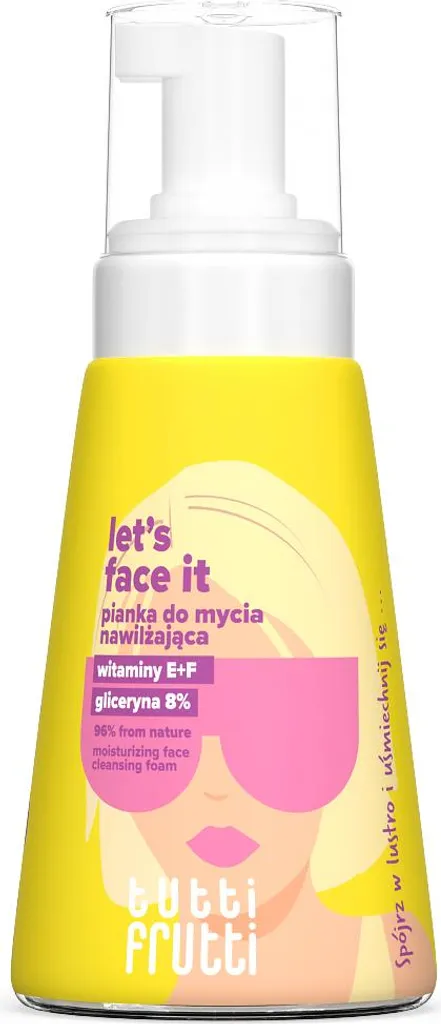 Nettoyant Visage Hydratant Glycérine Nutri Shot EF Mousse Douce 250ml