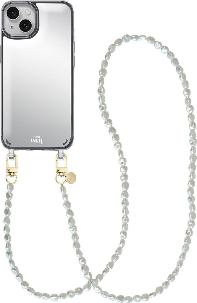 Pearlfection Mirror Cord Hülle - Long cord - Kompatibel mit iPhone 14