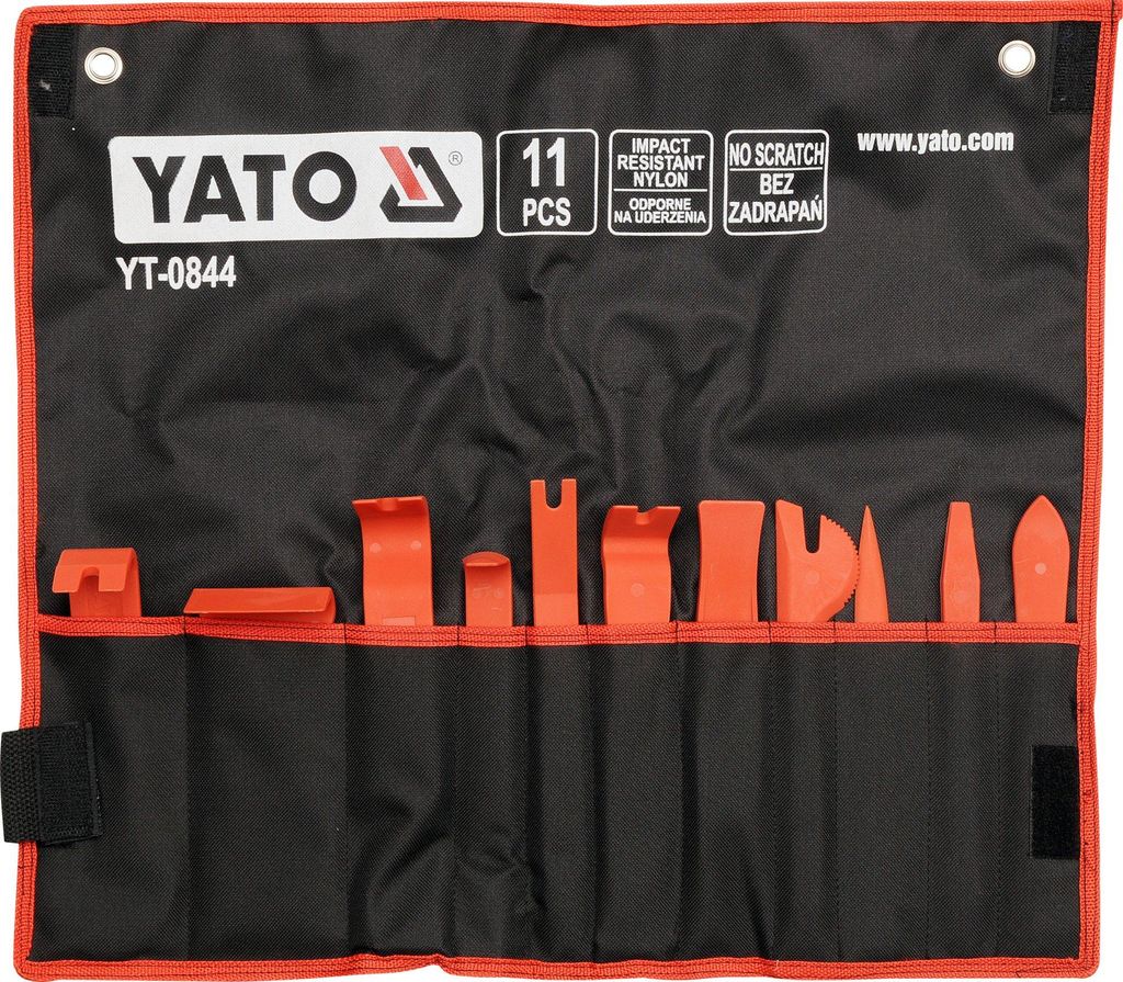 Set di leve per tappezzeria in nylon, 11 pezzi Immagine del prodotto 