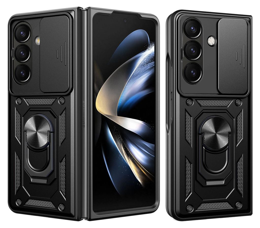 Hülle mit Kameraschutz Ringhalter für Samsung Galaxy Z Fold Produktbild 