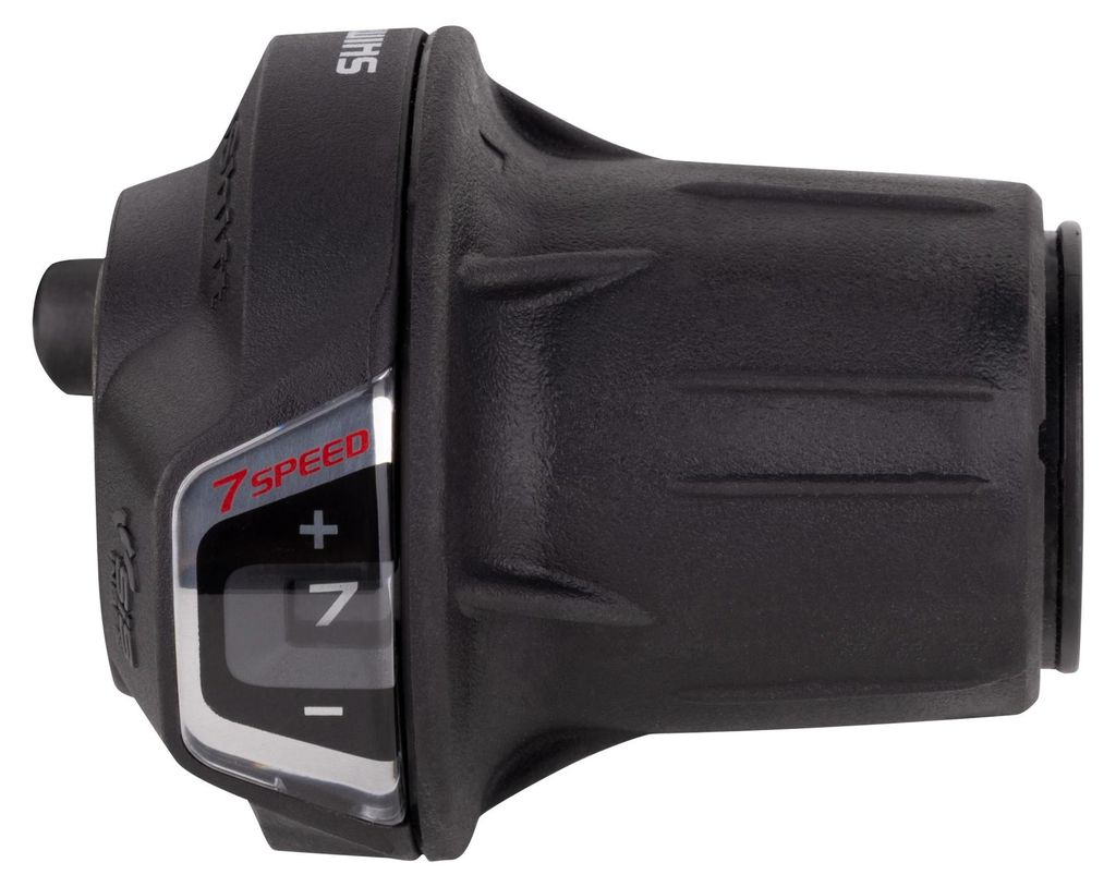 SHIMANO Drehgriffschalter TOURNEY 7-fach rechts mit Schelle Produktbild 