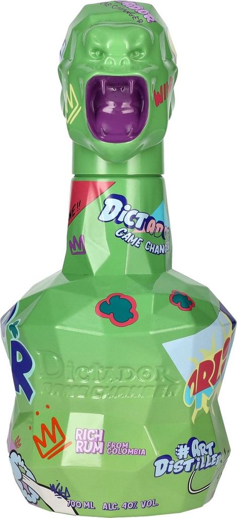 Dictador GAME CHANGER LIGHT GREEN Colombian Rum 40% Vol. 0,7l