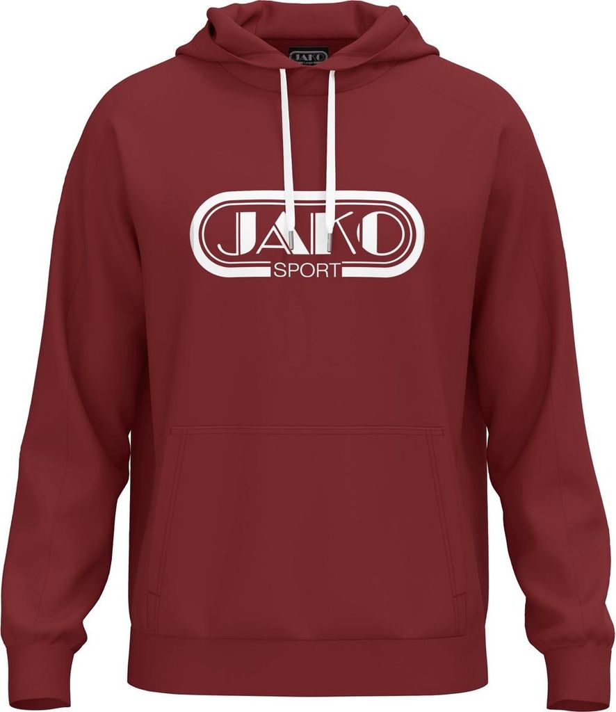 Jako Kapuzensweat Promo - rubinrot, Größe:152