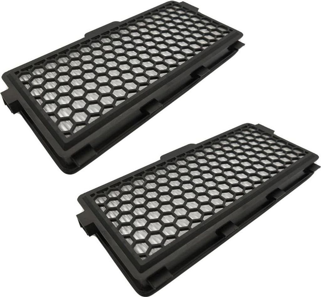 2x Trade-Shop HEPA-Filter für Miele Jazz, MAGIC BLUE, MISTRAL, Medicair 700, Meteor, Mondia, OLYMPUS, Omnia Silence Plus, Opak, RELAX, ROSSO