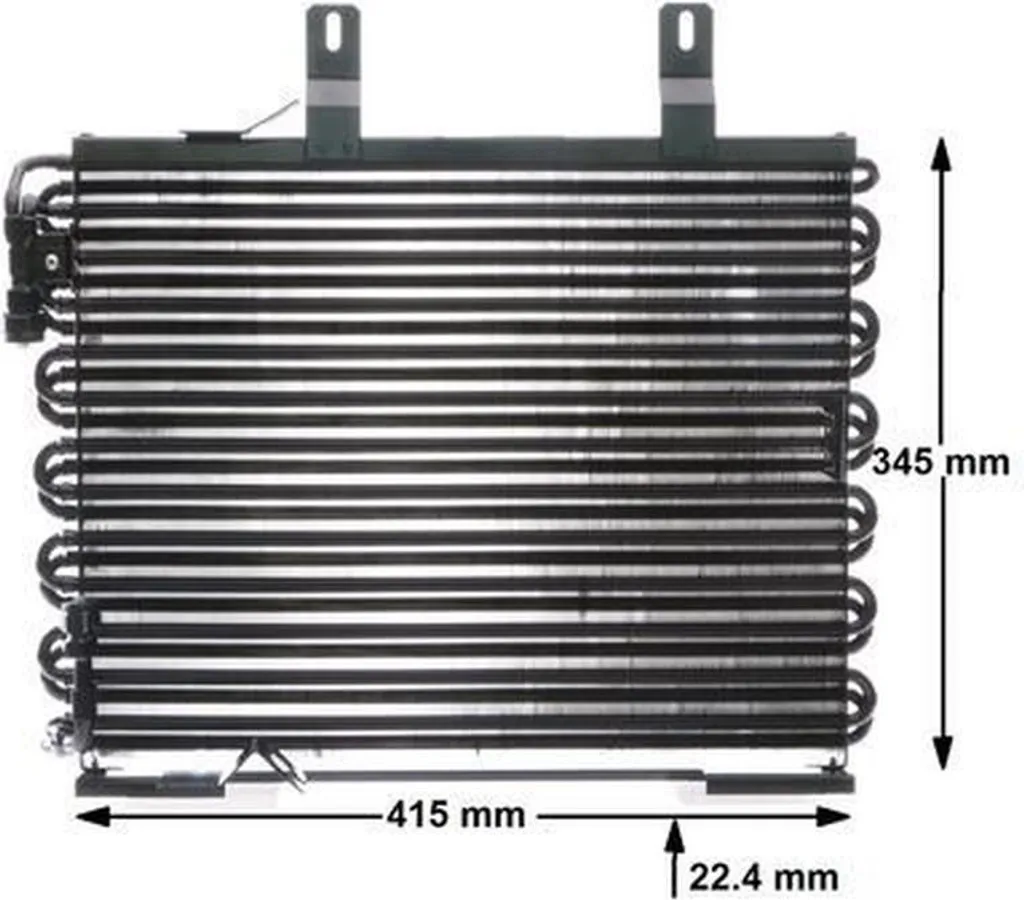 Condenseur de climatisation pour réparer la ventilation auto - 3