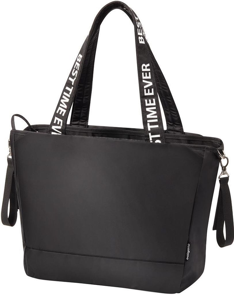 Stylische Kinderwagentasche Best time ever - schwarz Produktbild 