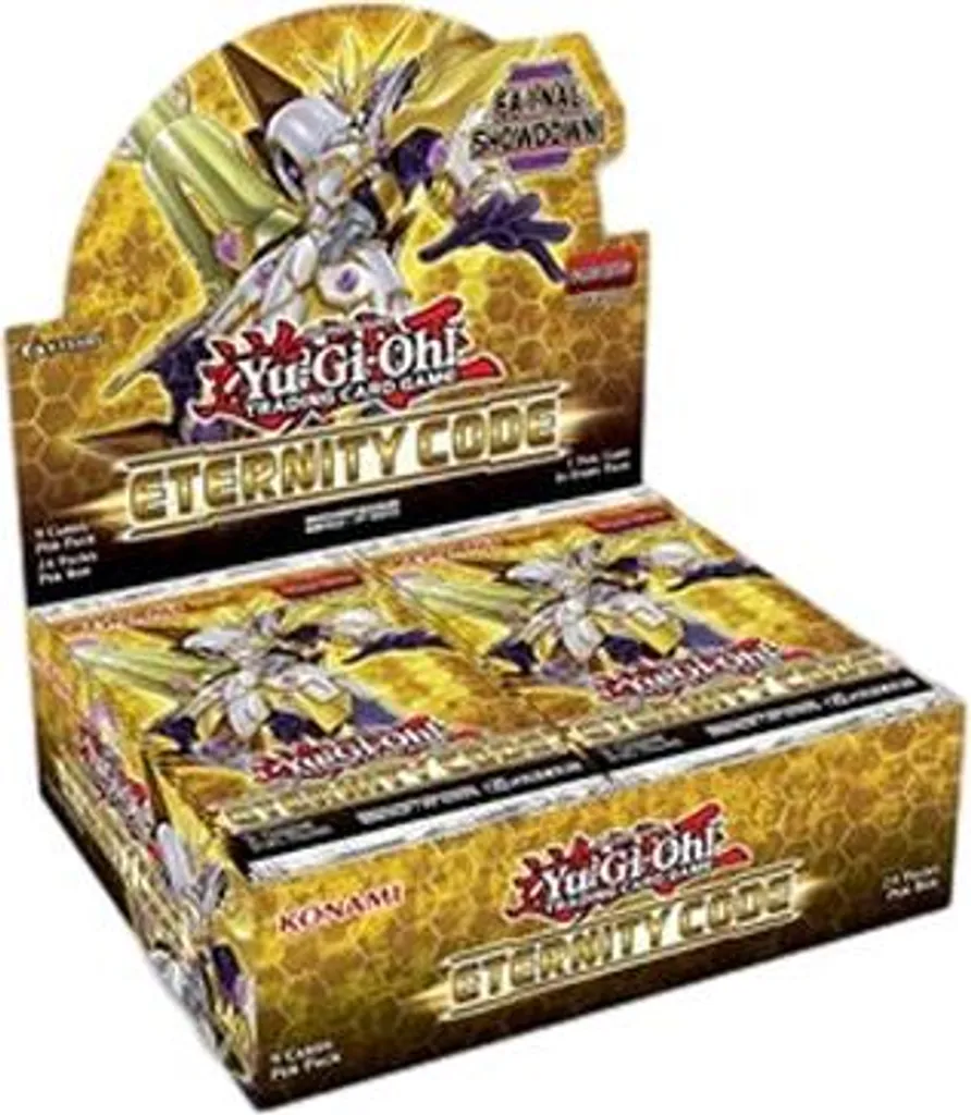 Yu-Gi-Oh! Eternity Code Booster Box - Idéal pour Tournois et Collection