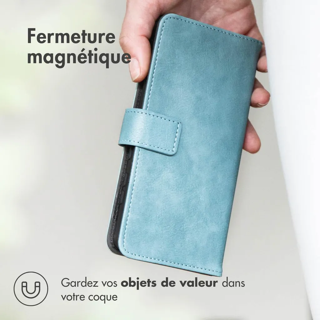 imoshion Custodia a libro Xiaomi 15T - Azzurro - 9