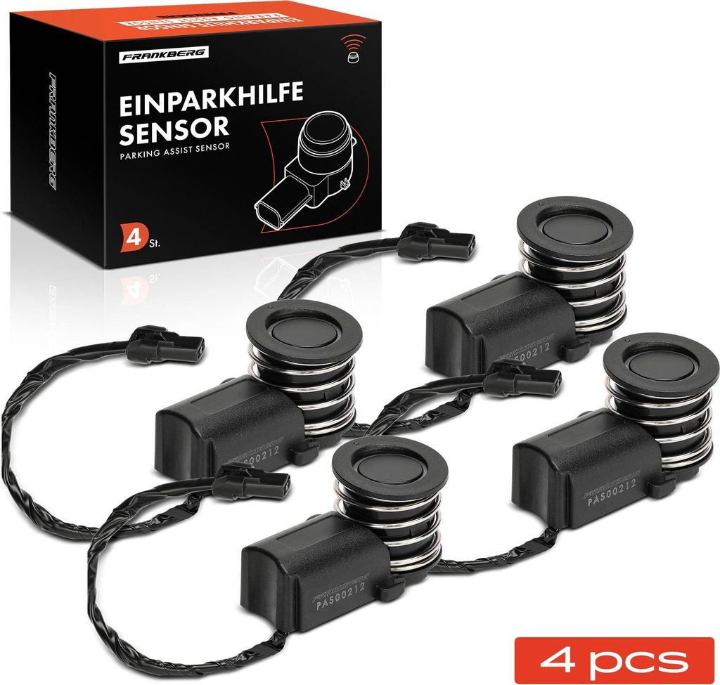 Frankberg 4x Parksensor PDC Sensor Hinten für Mazda 3 BK Toyota Avensis T22 T25 1997-2008