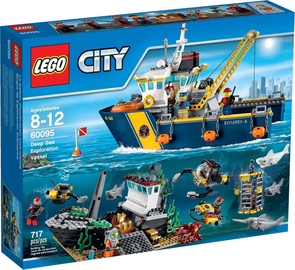 Lego 60095 City - Dalekomorski statek ekspedycyjny Zdjęcie produktu 