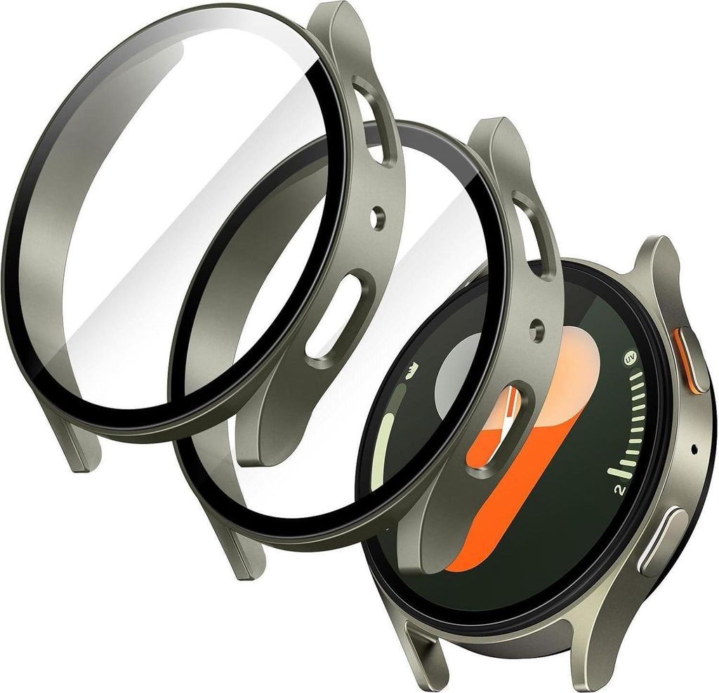 Schutzhülle mit Schutzfolie für Samsung Galaxy Watch 7 Produktbild 