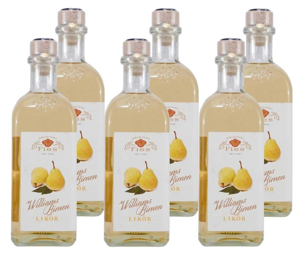 Fies Williams Birnen Likör (6 x 0,5L)