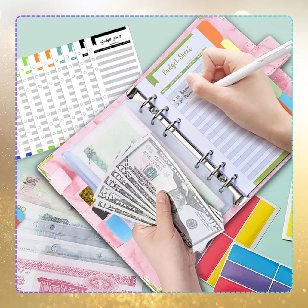 Organizér notebook plánovač rozpočtu sada finančních Obrázek produktu 5