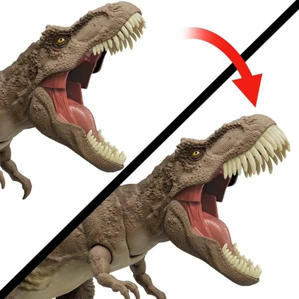T-Rex Total Attack Jurassic World HXF53 avec Fonction de Morsure - 10