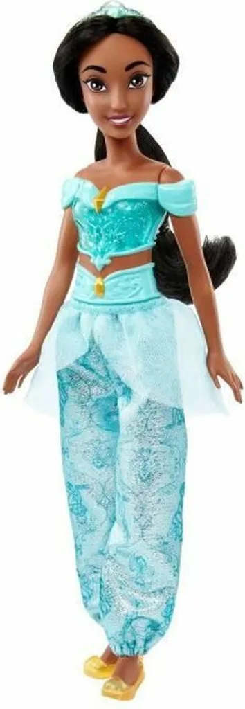 Poupée Jasmine Disney Princesses articulée avec chevelure noire et diadème
