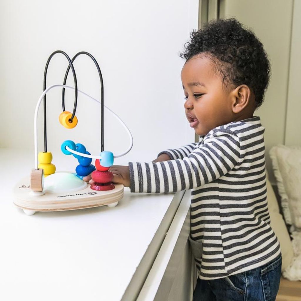 Baby Einstein Holz Motorikschleife Color Mixer mit Musik und Licht