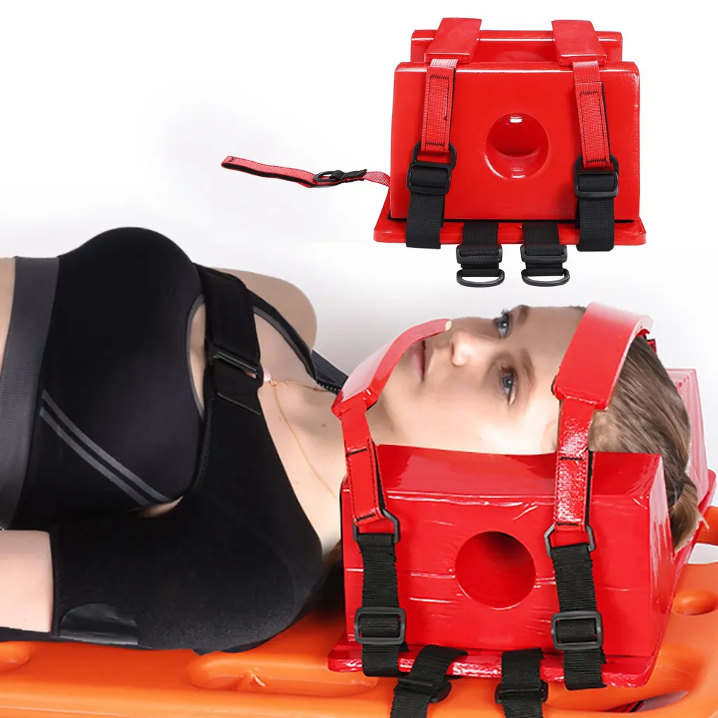 Dispositif d'Immobilisation Cervicale et Planche Dorsale EMS avec Sangles