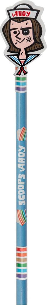 Stranger Things Radiergummi-Bleistift Scoops Ahoy Steve