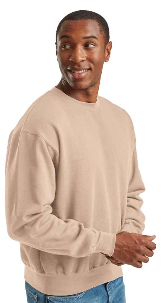 Fruit of the Loom - "SuperBaumwolle" Sweatshirt für Herren PC7661 (XXL) (Sand)