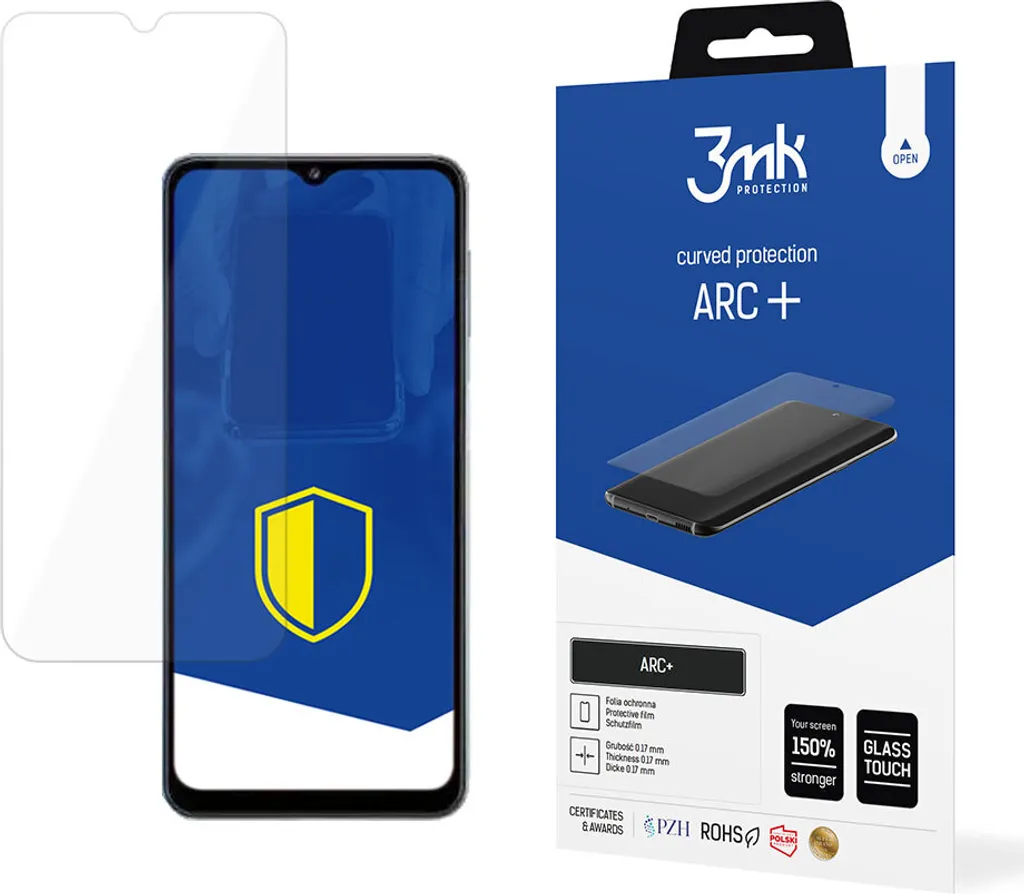 3Mk Arc+ per Samsung M33 5G: Protezione Display Curva e Auto-Heal