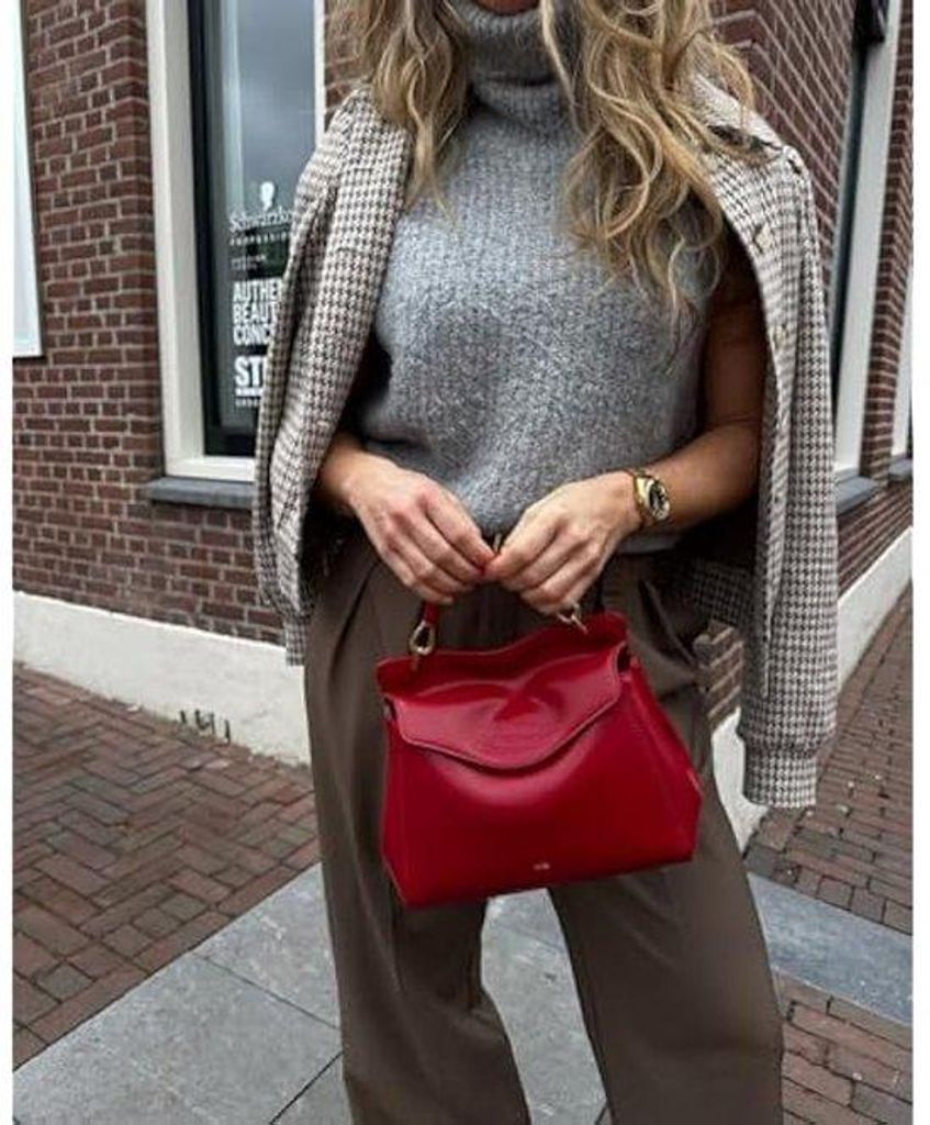 Sac à main de luxe en cuir pour femme avec boucle, sac à Image du produit 
