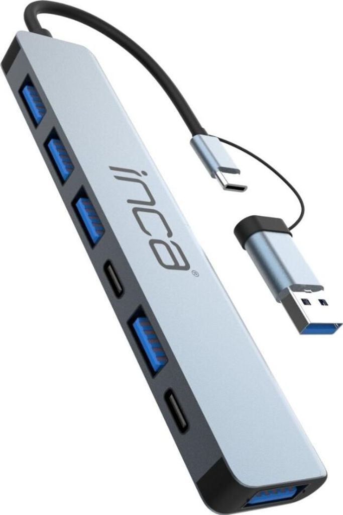 INCA Adapter IUTP-7T USB C/A 5Gbit/s