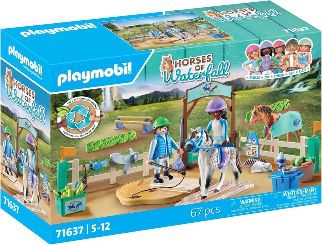 PLAYMOBIL Horses of Waterfall 71637 Moderne Reitschule, Produktbild 