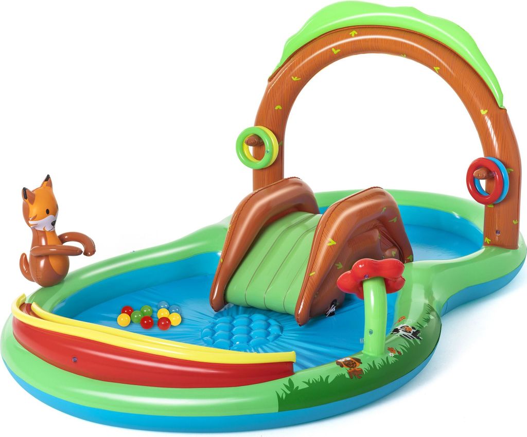 Bestway 53093, Aufblasbarer Pool, 214 l, Zahl 8 Form, 2 Jahr(e), PVC, Mehrfarbig