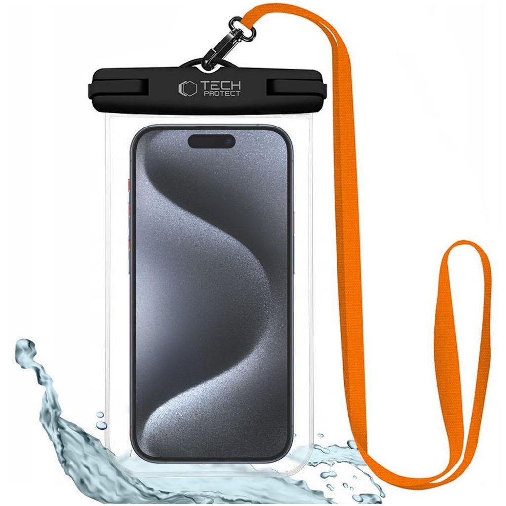 Tech-Protect Uwc7 Universal Wasserdichtes Gehäuse 6,9 Zoll Produktbild 