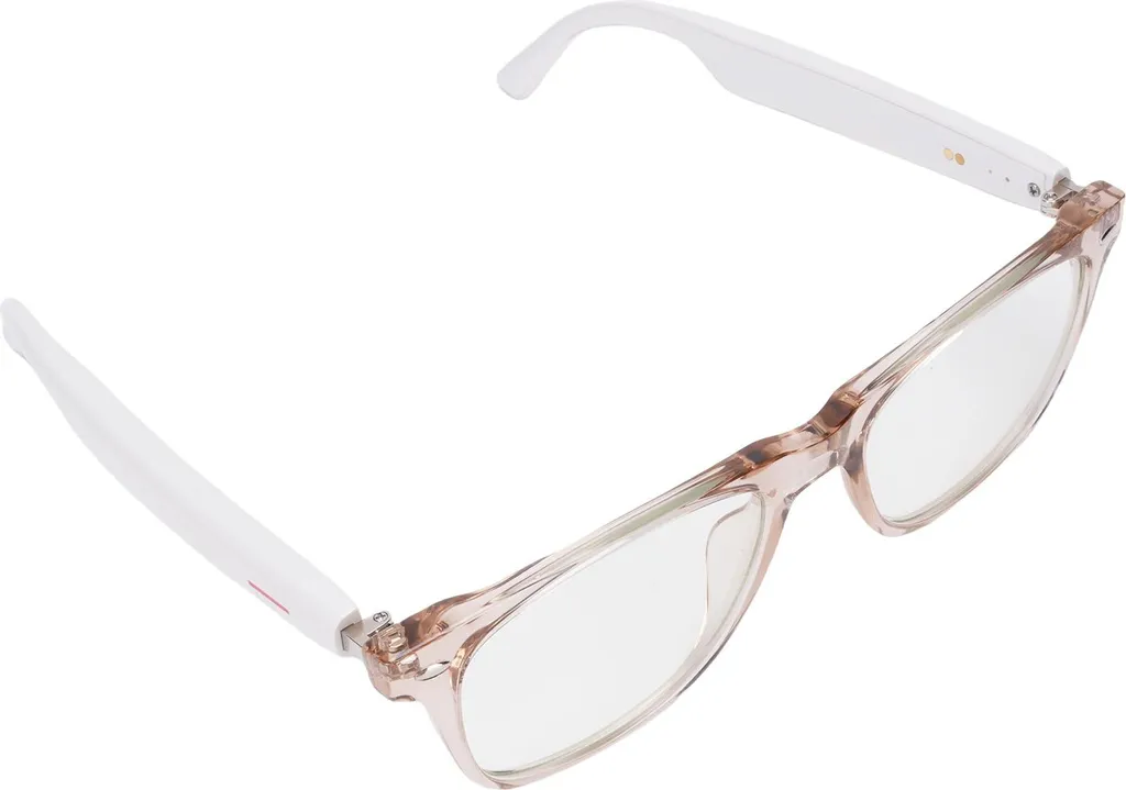 Lunettes connectées audio Bluetooth 5.4 antibruit Rose/Blanc V2 - 2