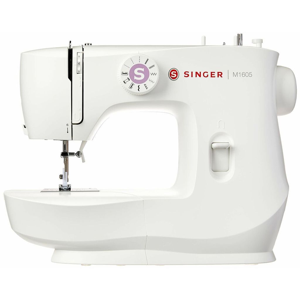 SINGER M1605, Biały, Szycie, Czterostopniowy, Obrotowy, Zdjęcie produktu 