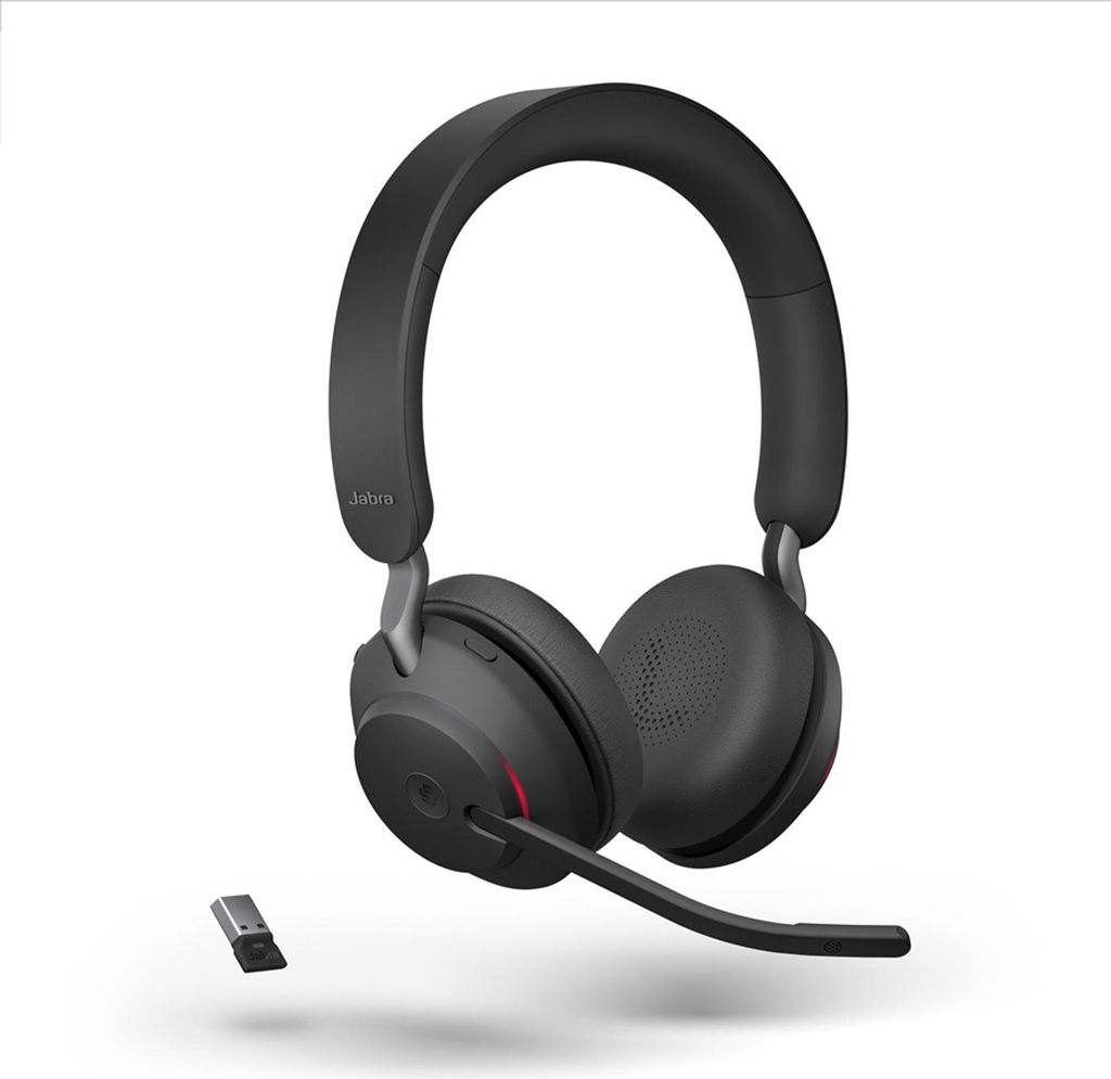 Jabra Headset Evolve2 65 MS Duo, inkl. Link 380a & Produktbild 