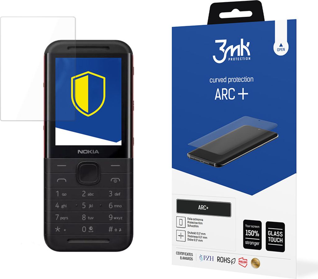3mk Display Schutzfolie ARC+ für Nokia 5310 2020 0,17mm Self-Heal