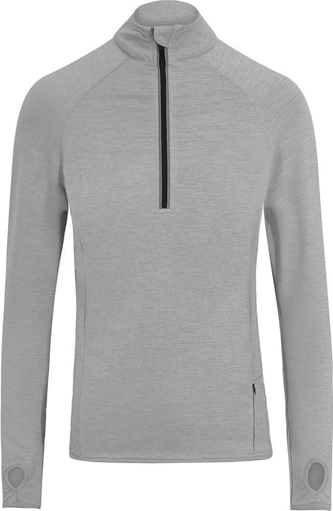 AWDis Herren Cool-Flex Halb Zip Top PC3879 (S) (Silbergrau)
