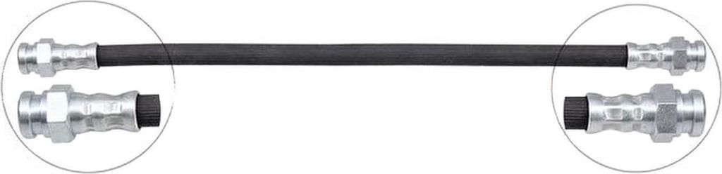 Bremsschlauch 320 mm INN M10x1.25 INN M10x1.25 A.B.S. für u.a. MAZDA 818