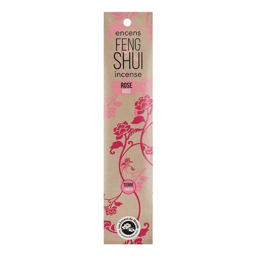 Bâtons d'encens Feng Shui Terre - Rose 20 pcs. Image du produit 
