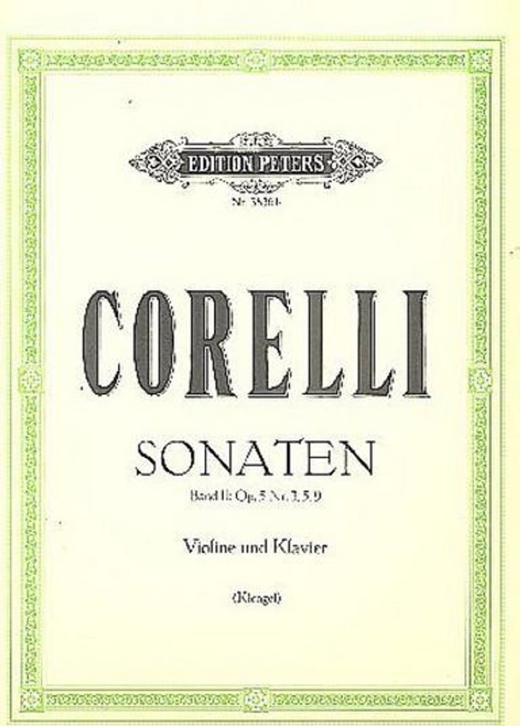 Corelli, A: 6 Sonaten
