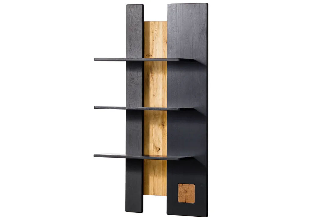 Optimisez votre petit espace avec l'étagère murale chêne massif 58x110 cm