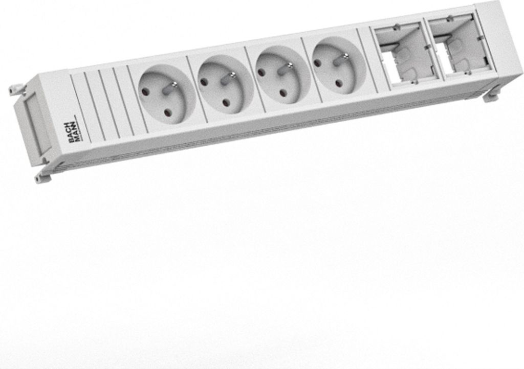 Bachmann Power Frame 4Xute 2Xcm 0,2M Gst18 Ral9010