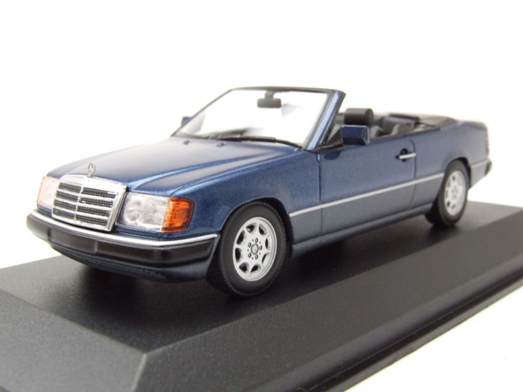 Mercedes 300 CE-24 Cabrio A124 1991 blau metallic Produktbild 