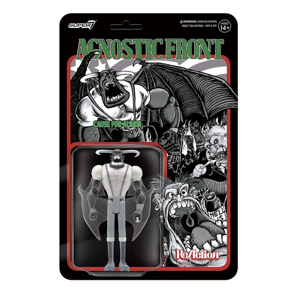 Figurine de collection Agnostic Front 10 cm - Modèle Eliminator Super7 - 2