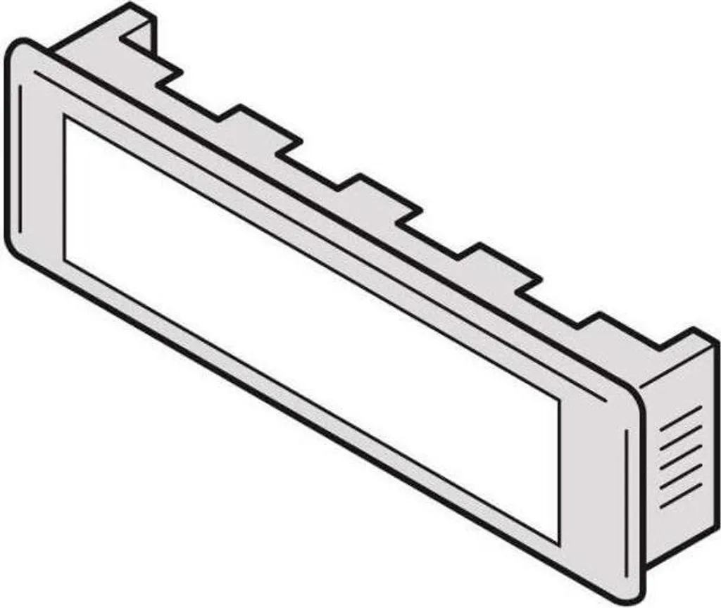 Plaque Nominative Renz 75x22 mm : Remplacez votre Porte-nom Cassé