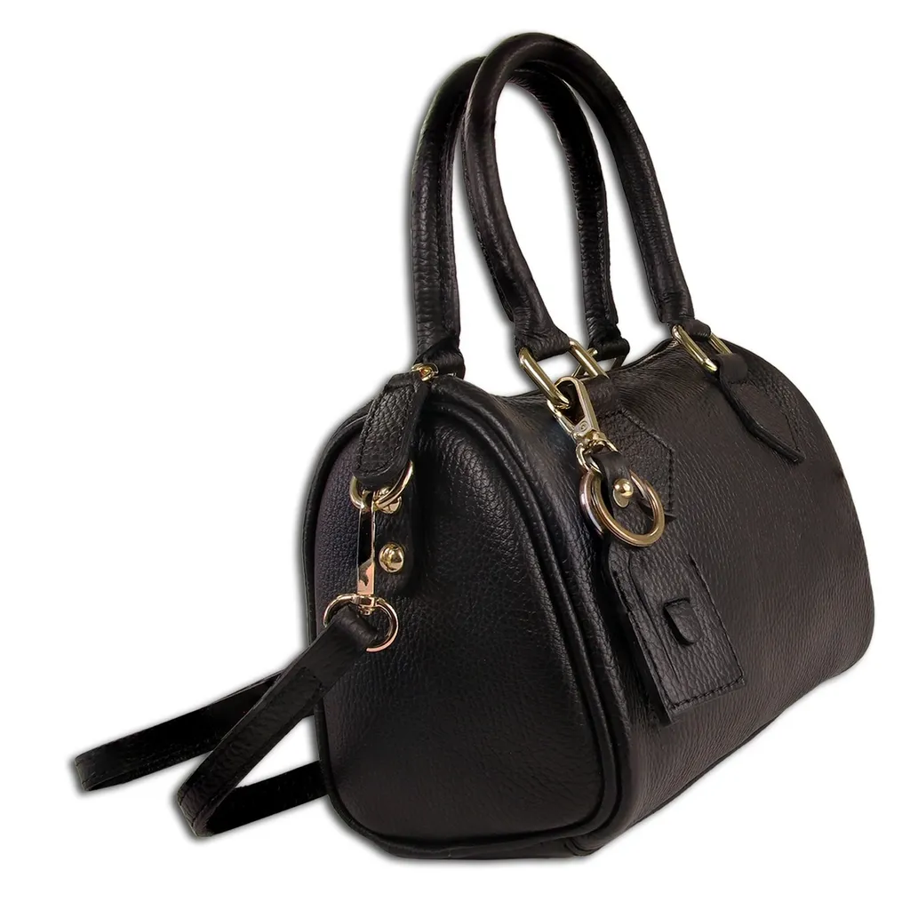 Vera Pelle: Borsa Toscanto OTTM807US Nera a Tracolla Originale