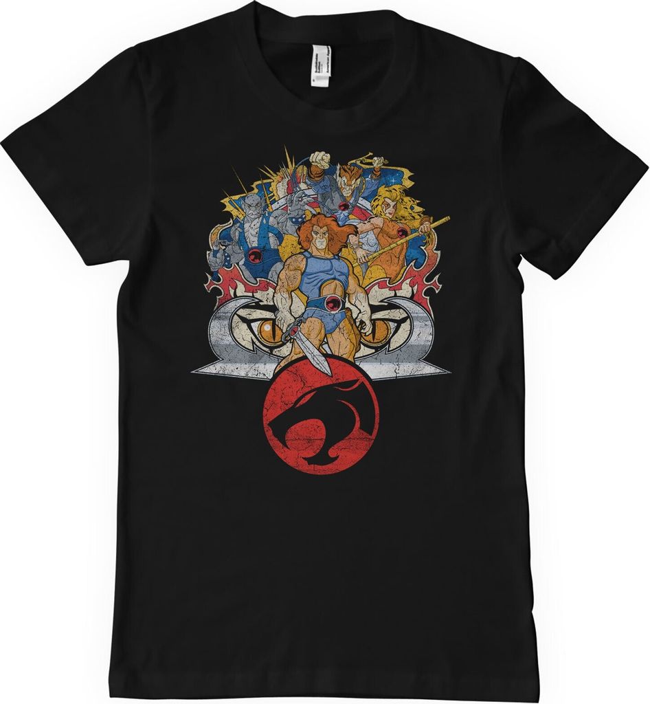 Thundercats Team-Up T-Shirt - Large - Black