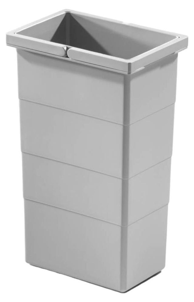 Cestino interno Hailo 1075969 grigio chiaro 10 litri 226 x Immagine del prodotto 