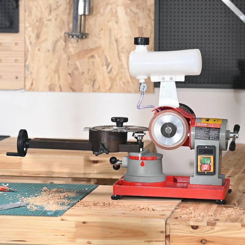 Machine à affûter les lames de scie 370W avec refroidissement à eau - 8