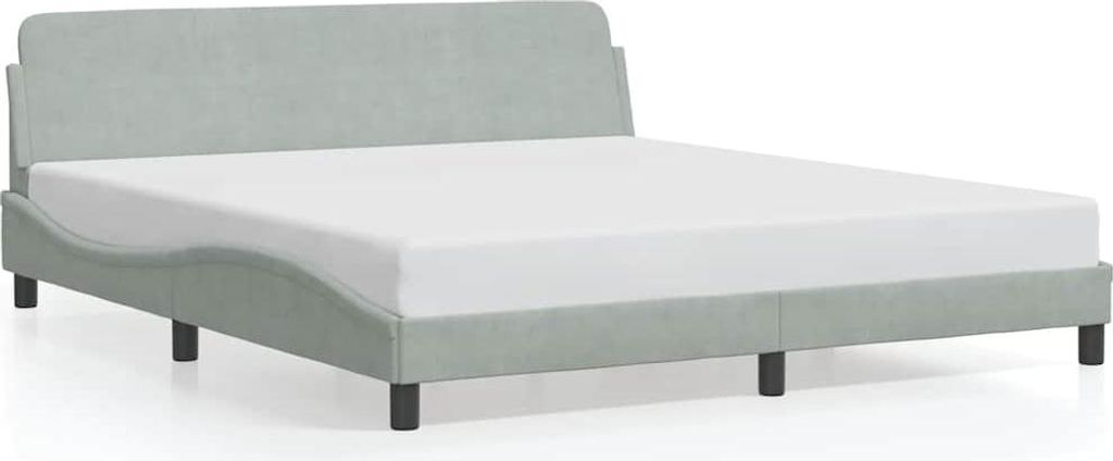 VidaXL 373232, Grau, 185 cm, 2,18 m, 74,5 cm, 1800 x 2000 Produktbild 