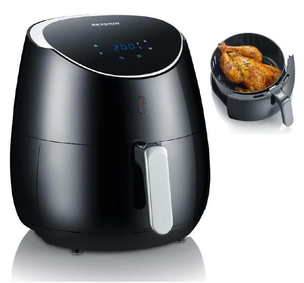 Severin FR 2445, Heißluftfritteuse, 5 l, 1,5 kg, 80 °C, 200 Produktbild 