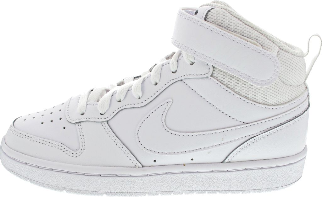 Nike Court Borough Mid 2 CD7782100 (36.5/white-white-white) Produktbild 